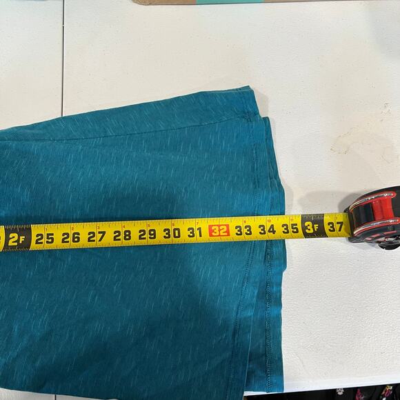 Toad & Co Teal Avalon Tank Stretch Jersey Fit & Flare Sundress Pockets Small - Picture 10 of 10